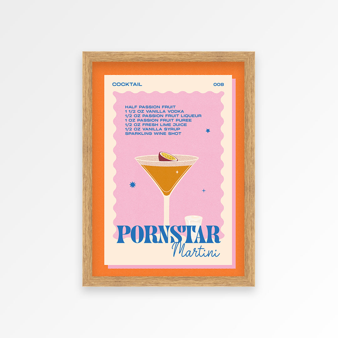 Pornstar Martini Print