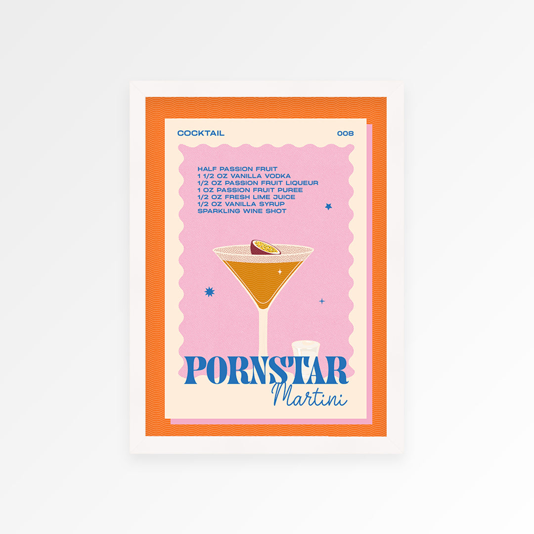 Pornstar Martini Print