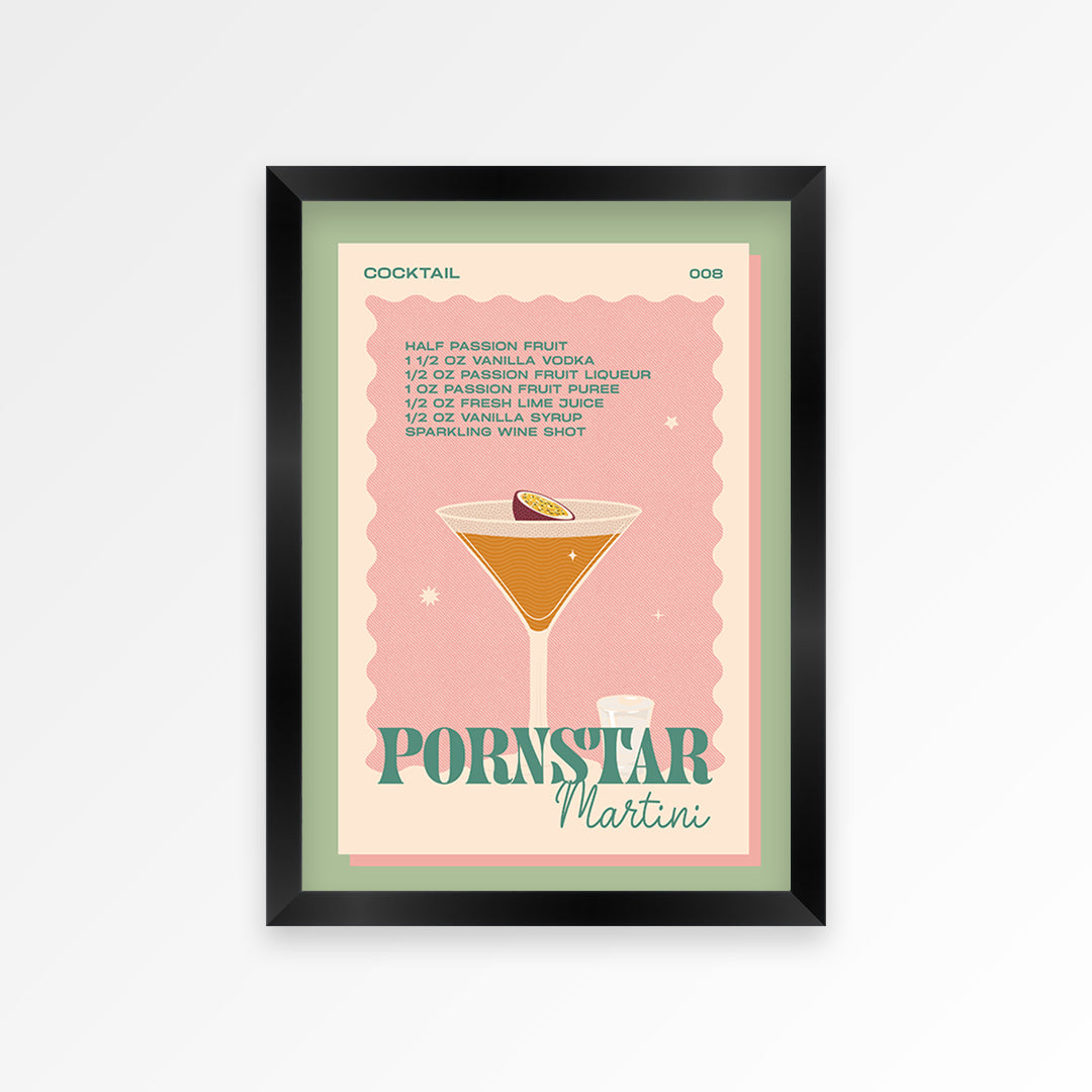 Pornstar Martini Print