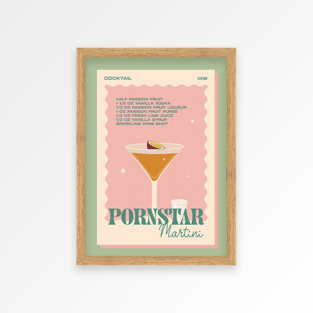 Pornstar Martini Print
