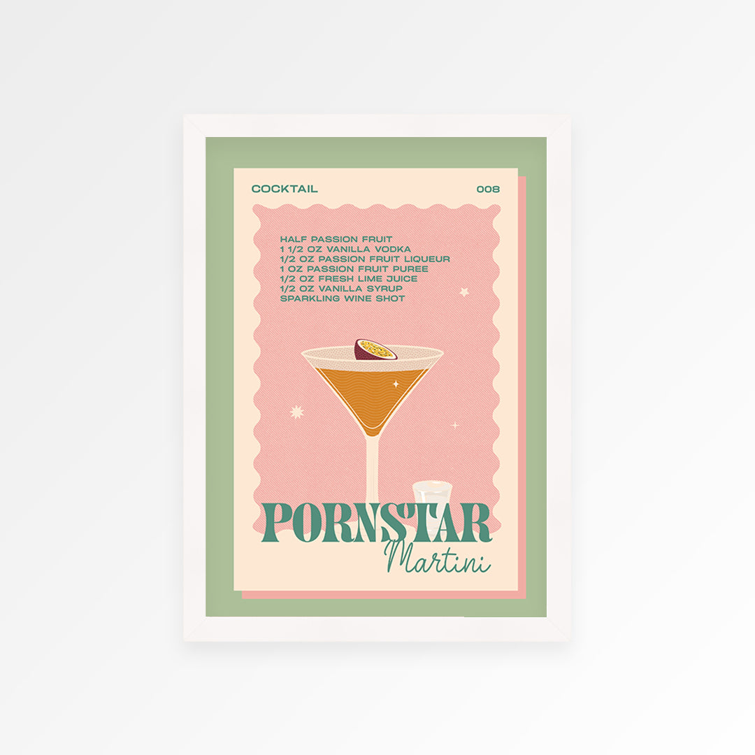 Pornstar Martini Print