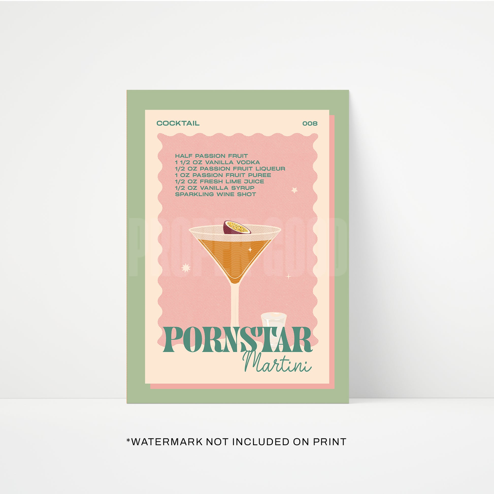 Pornstar Martini Print | STUDIO SALE