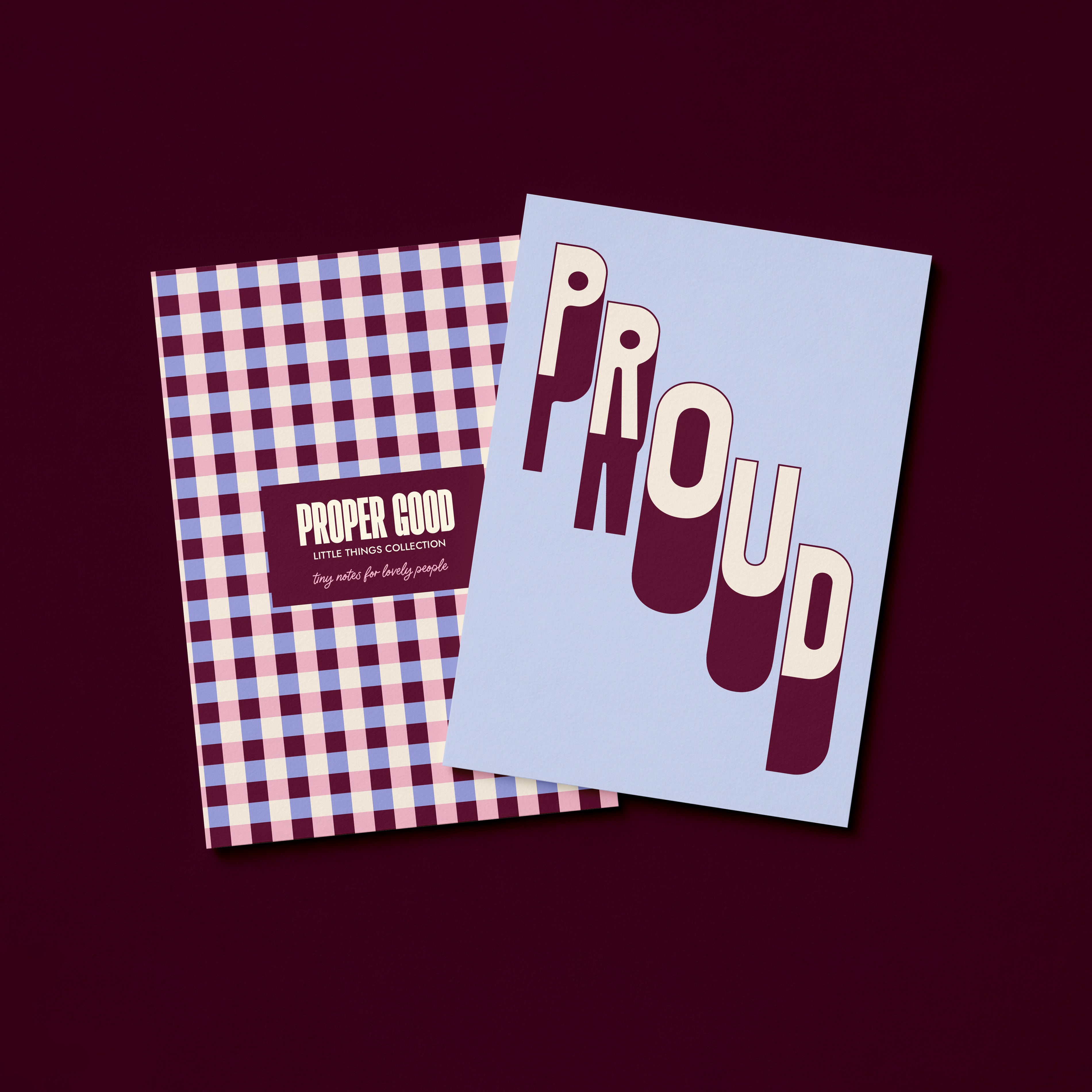 Mini Congratulations Greetings Card | Proud