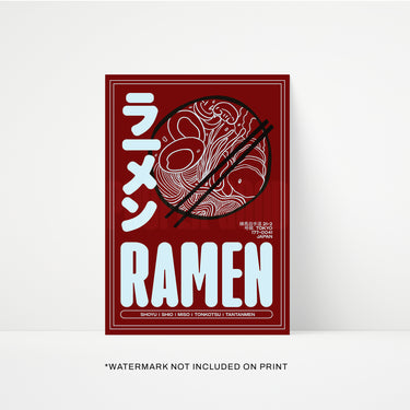 Ramen Print