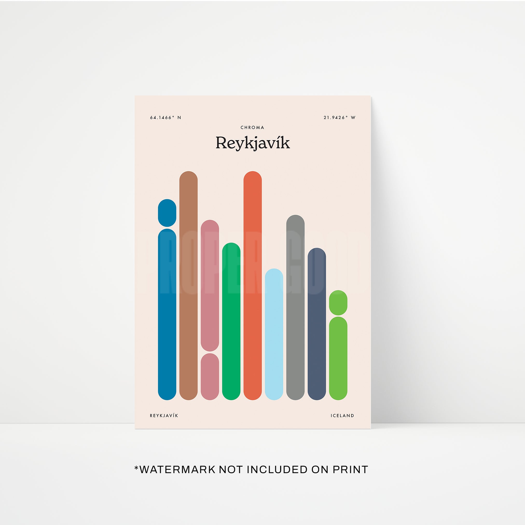 Reykjavík Print