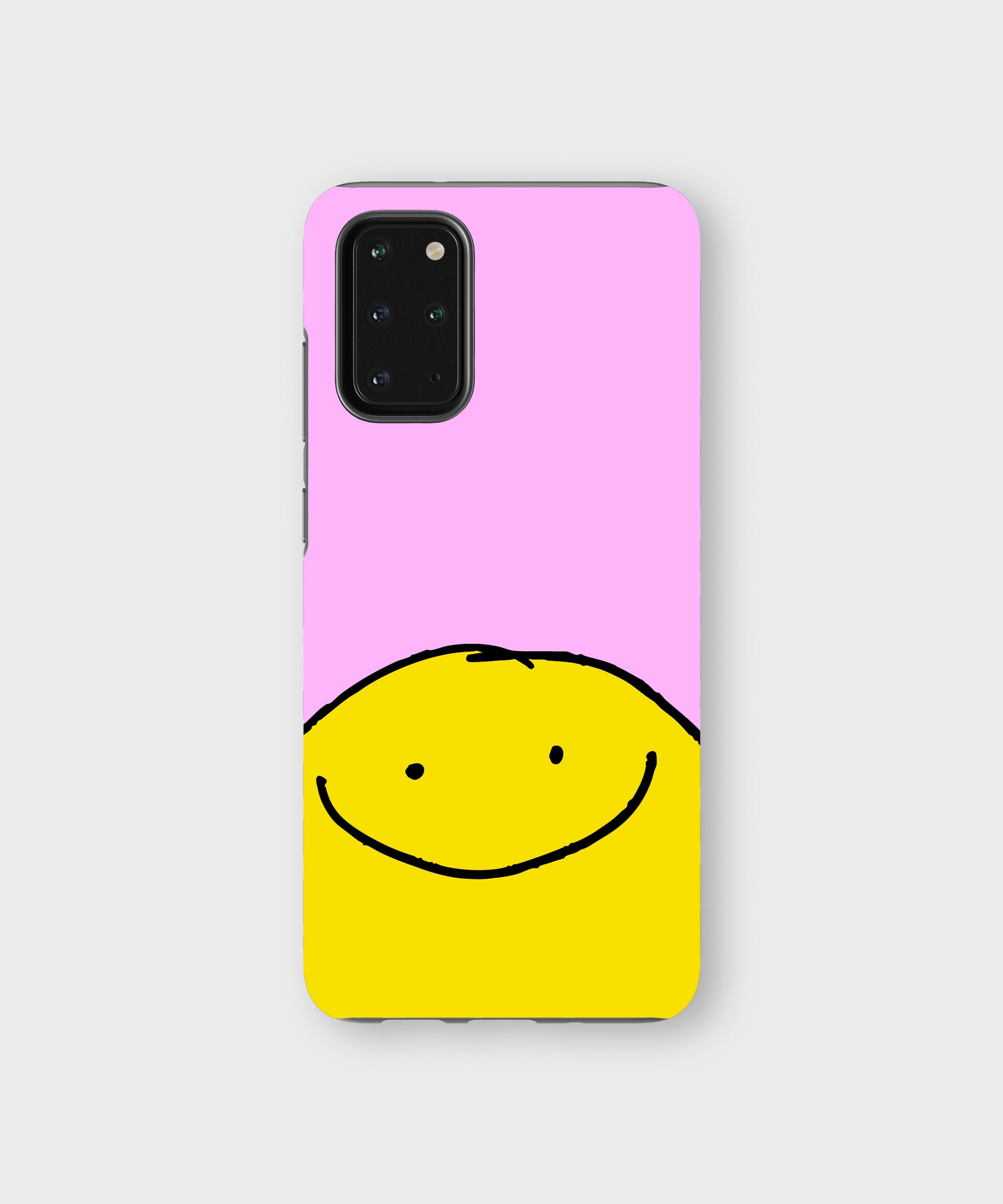 Smiley Tough Phone Case Pink