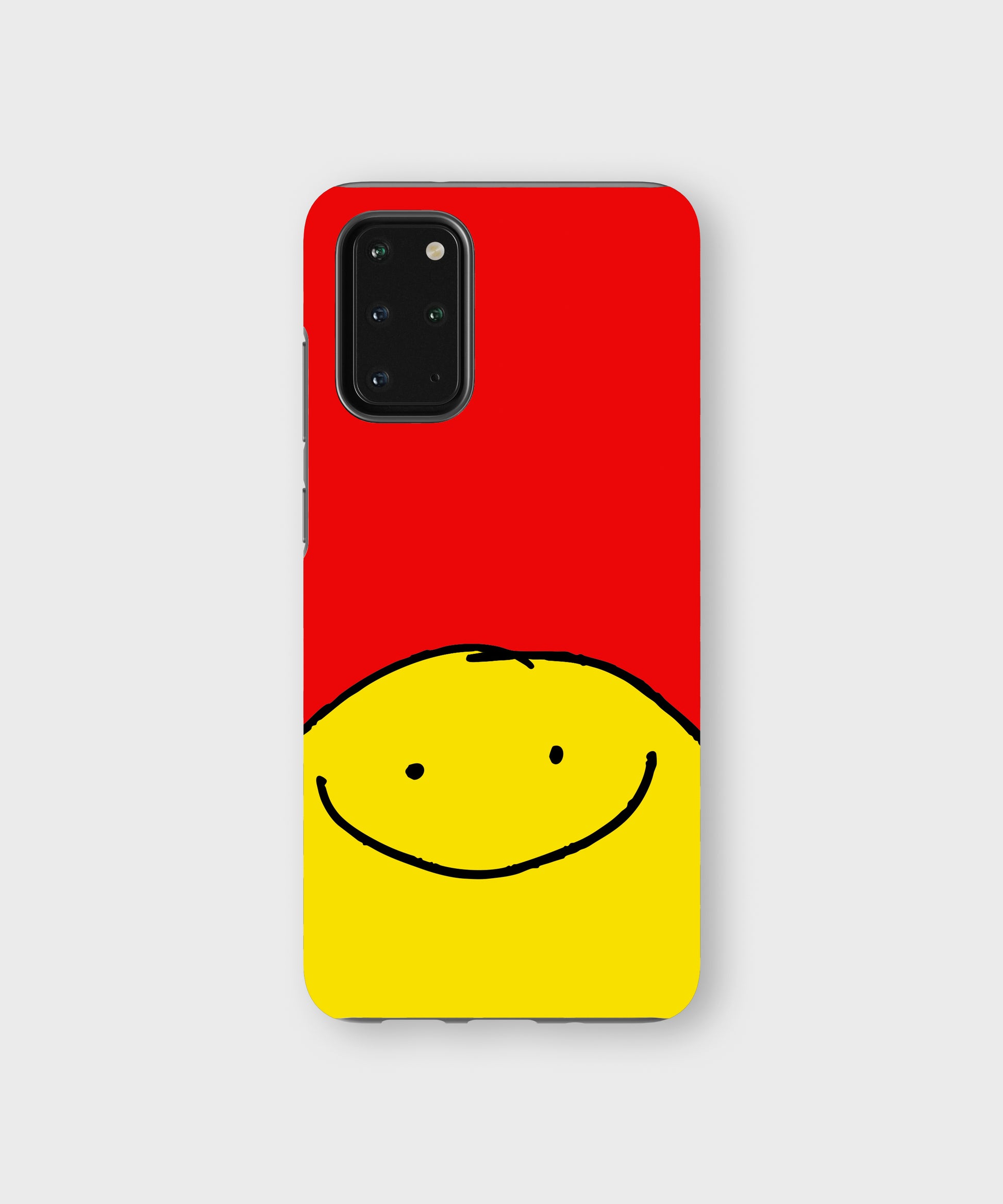Smiley Tough Phone Case Red