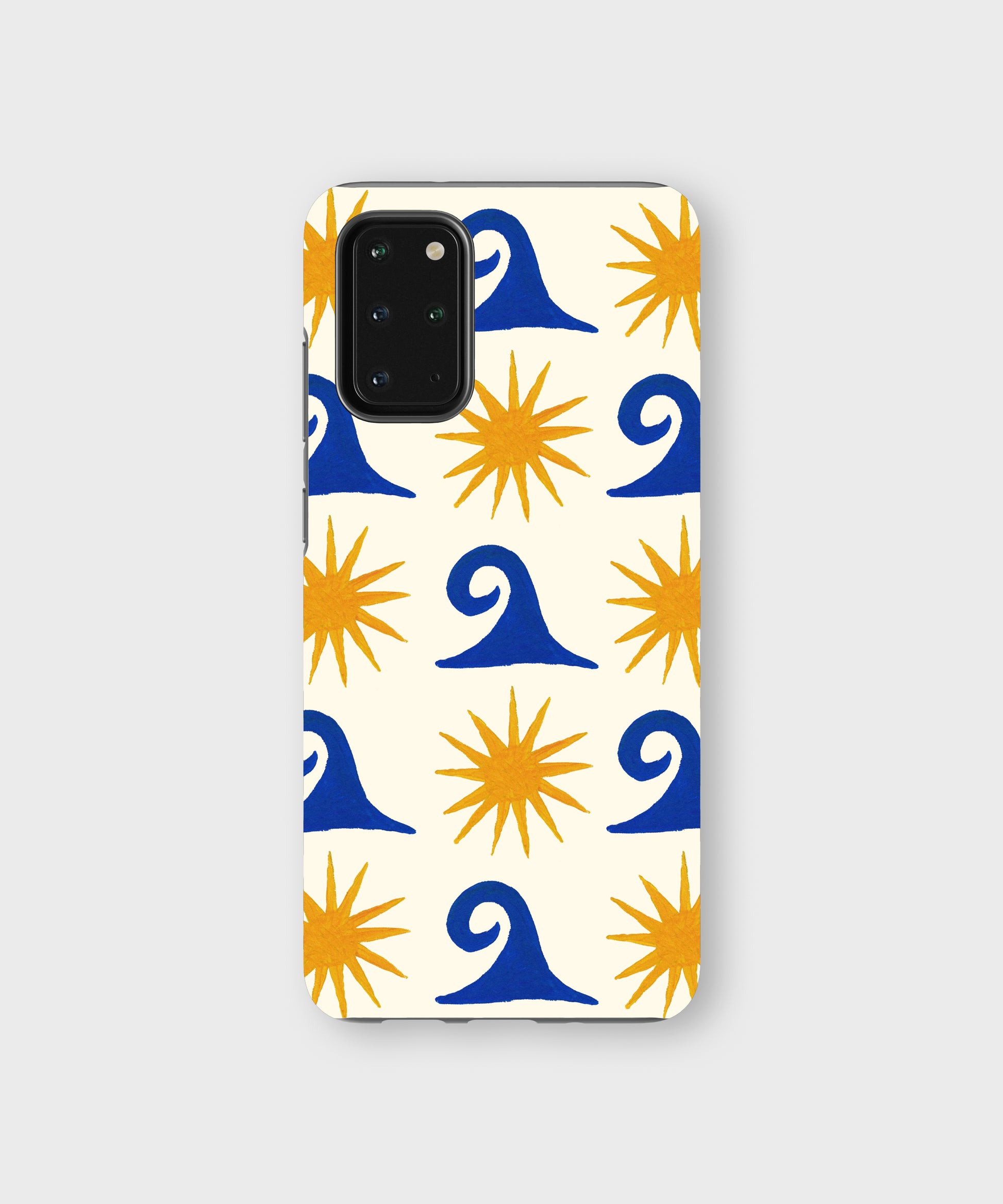 Sun Sea Pattern Tough Phone Case