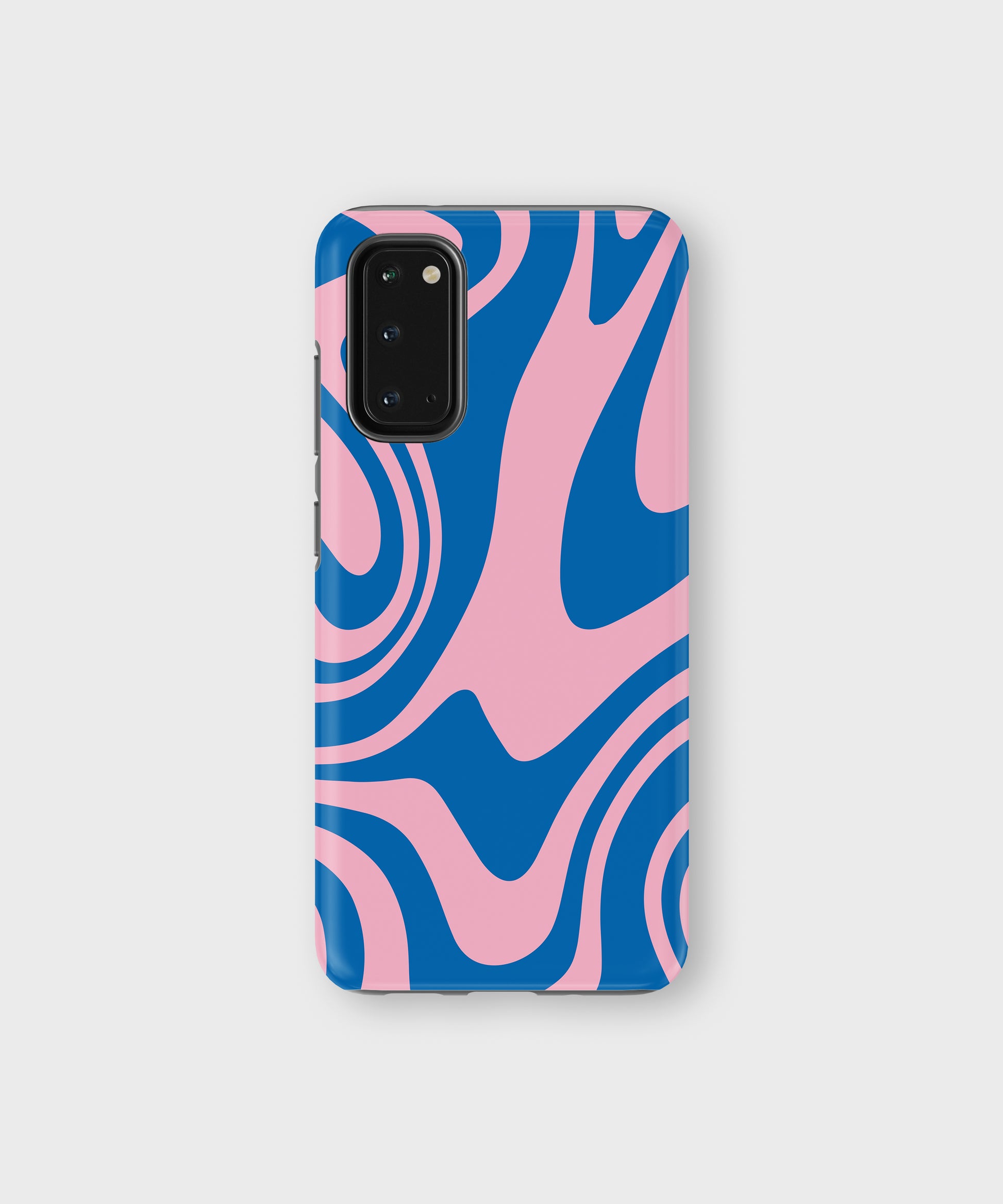 Groovy Marble Tough Phone Case Blue Pink