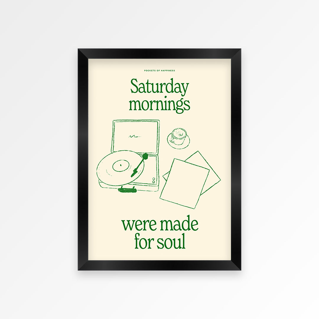 Saturday Mornings Print