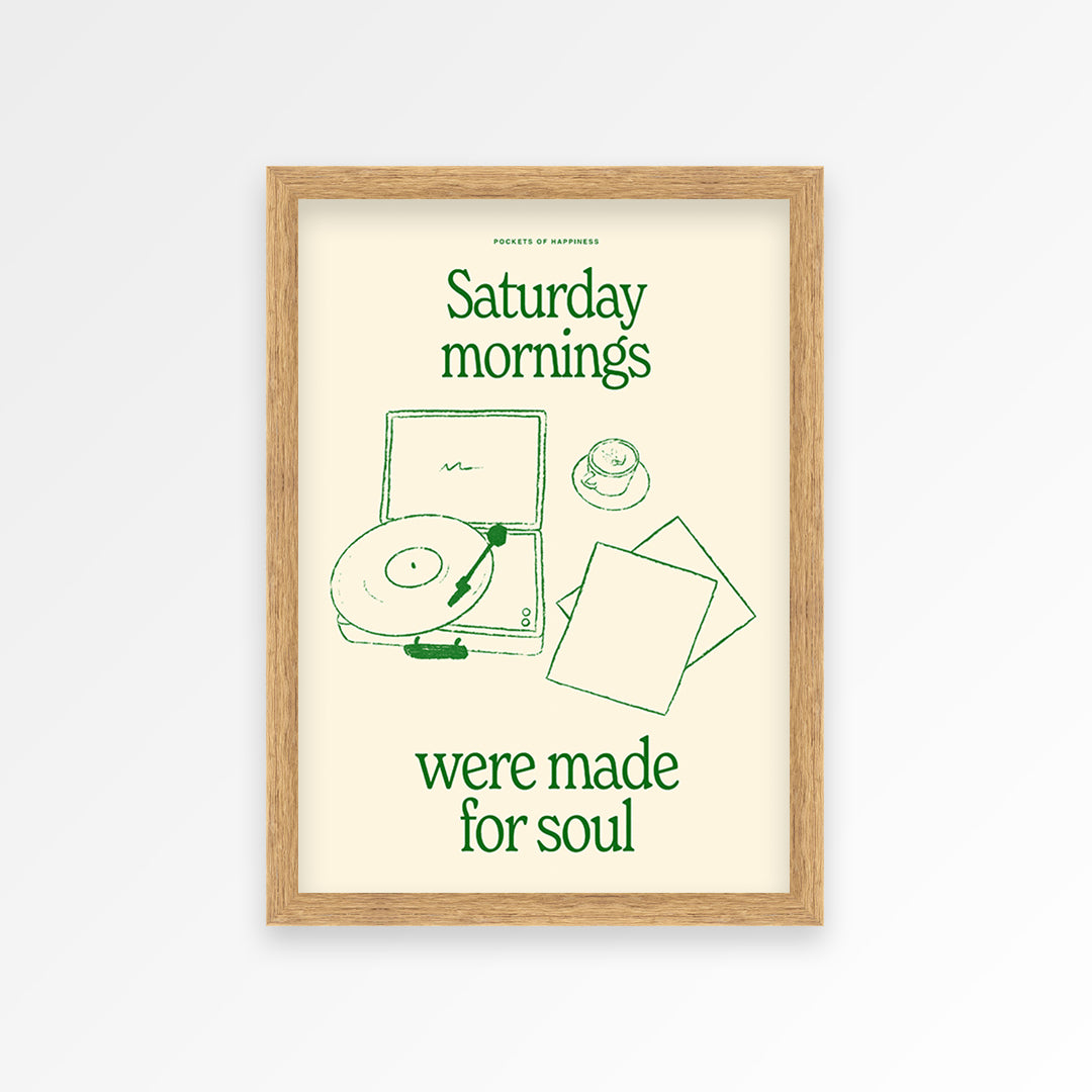 Saturday Mornings Print