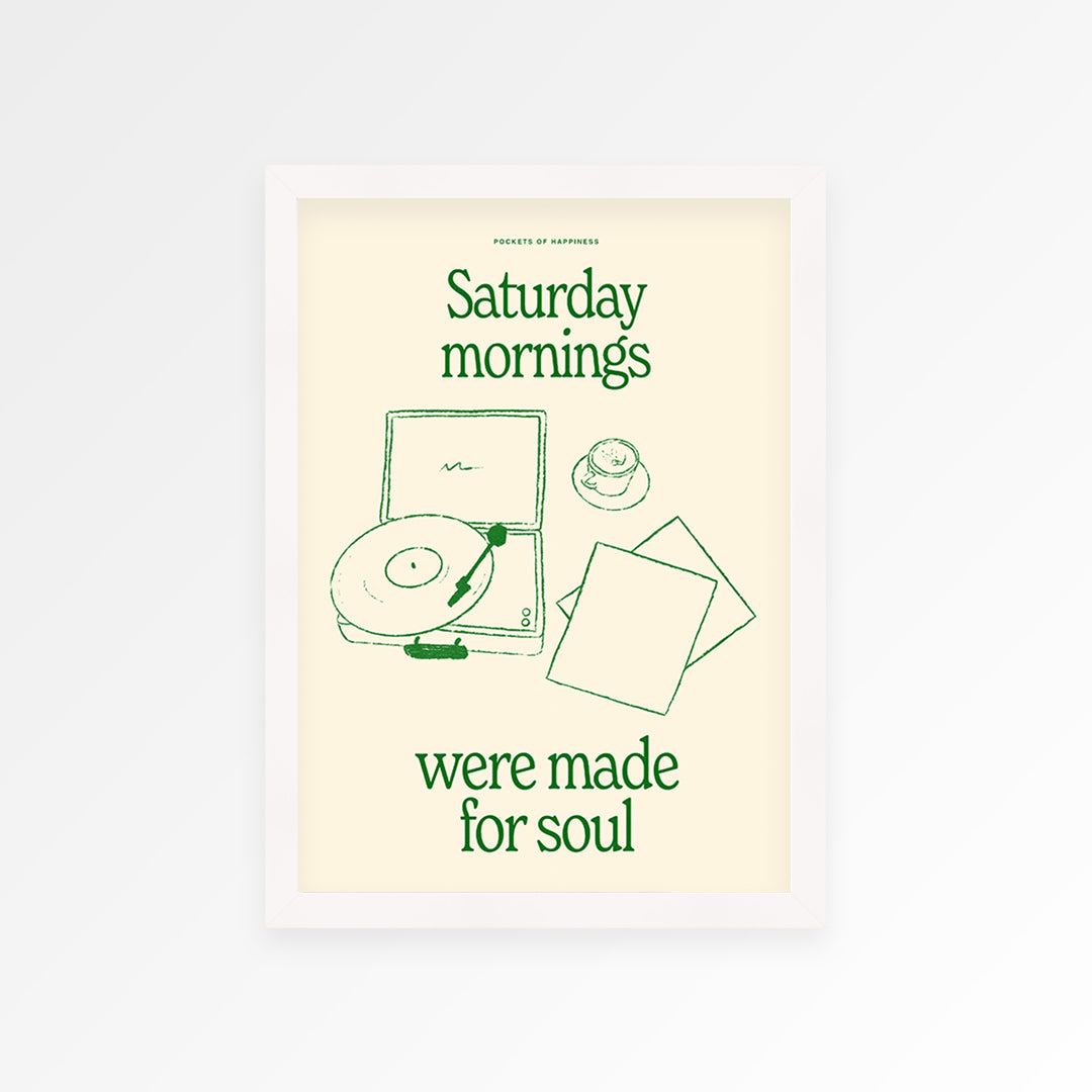 Saturday Mornings Print