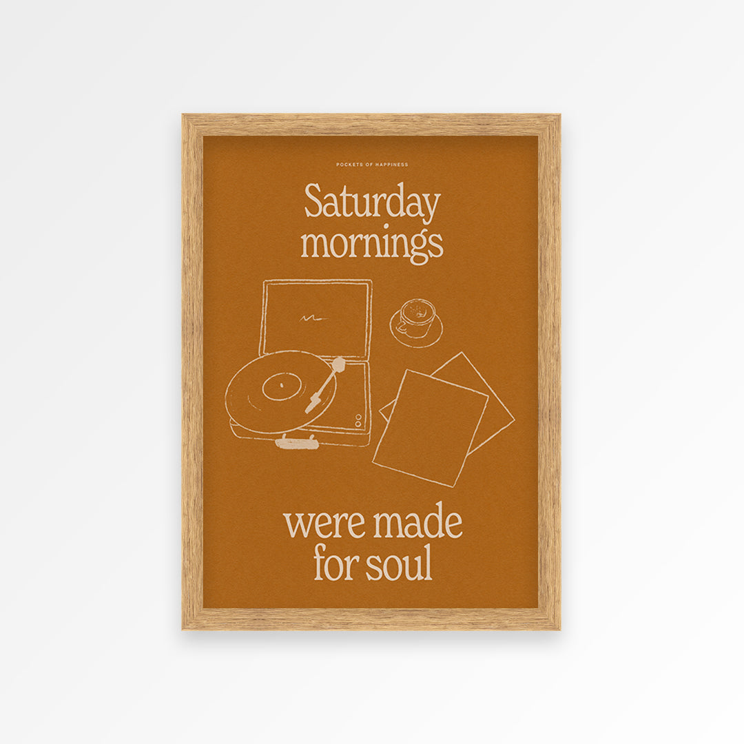 Saturday Mornings Print