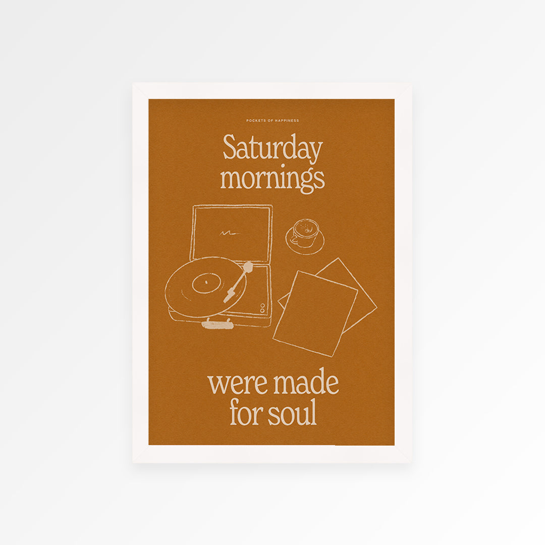 Saturday Mornings Print