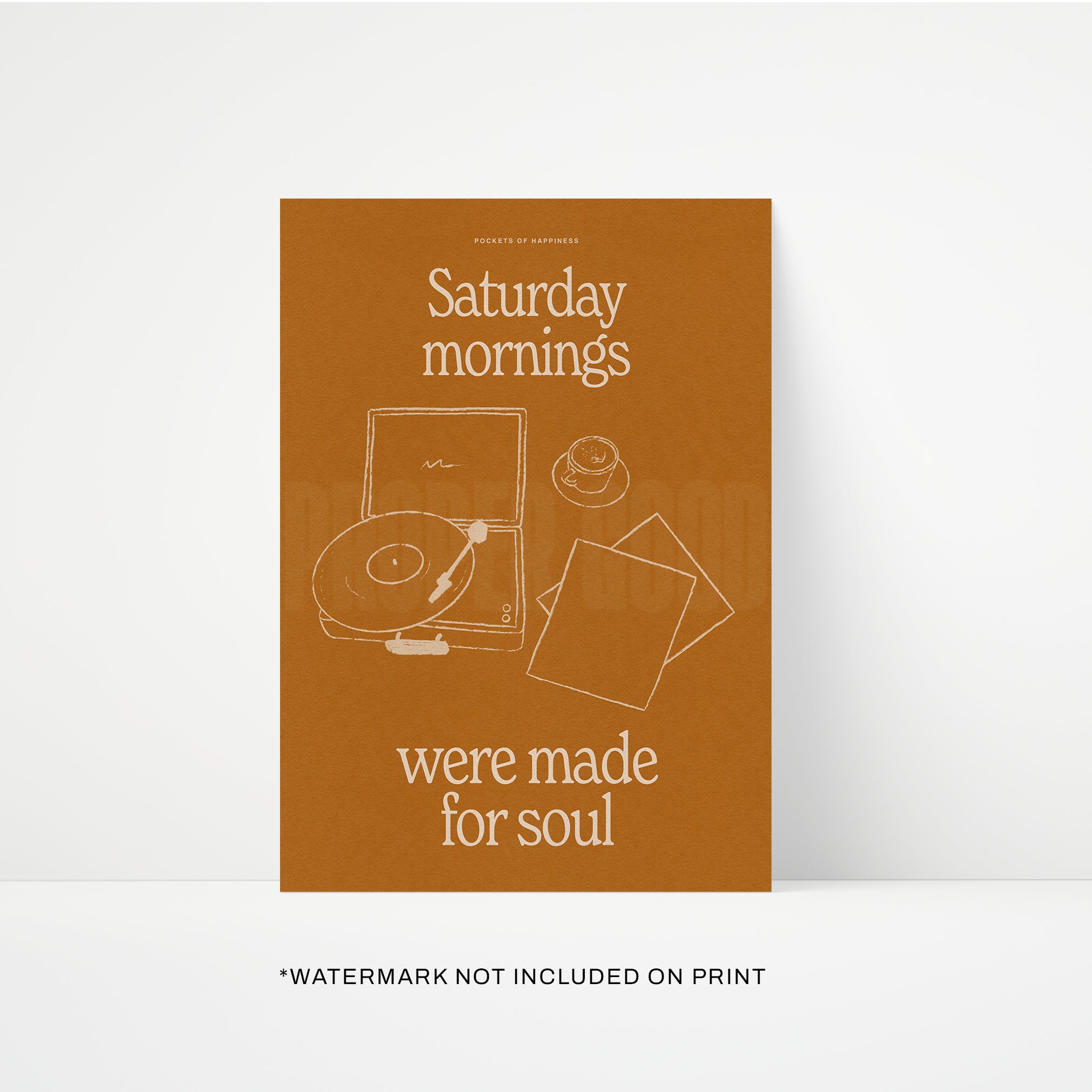 Saturday Mornings Print