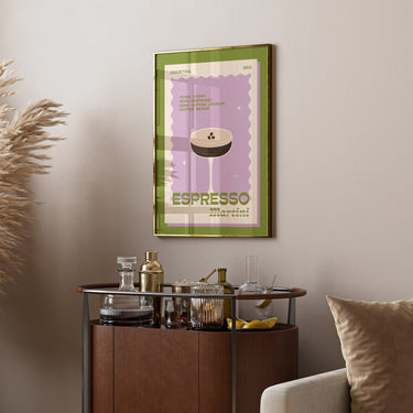 A3 SAMPLE | Espresso Martini Print