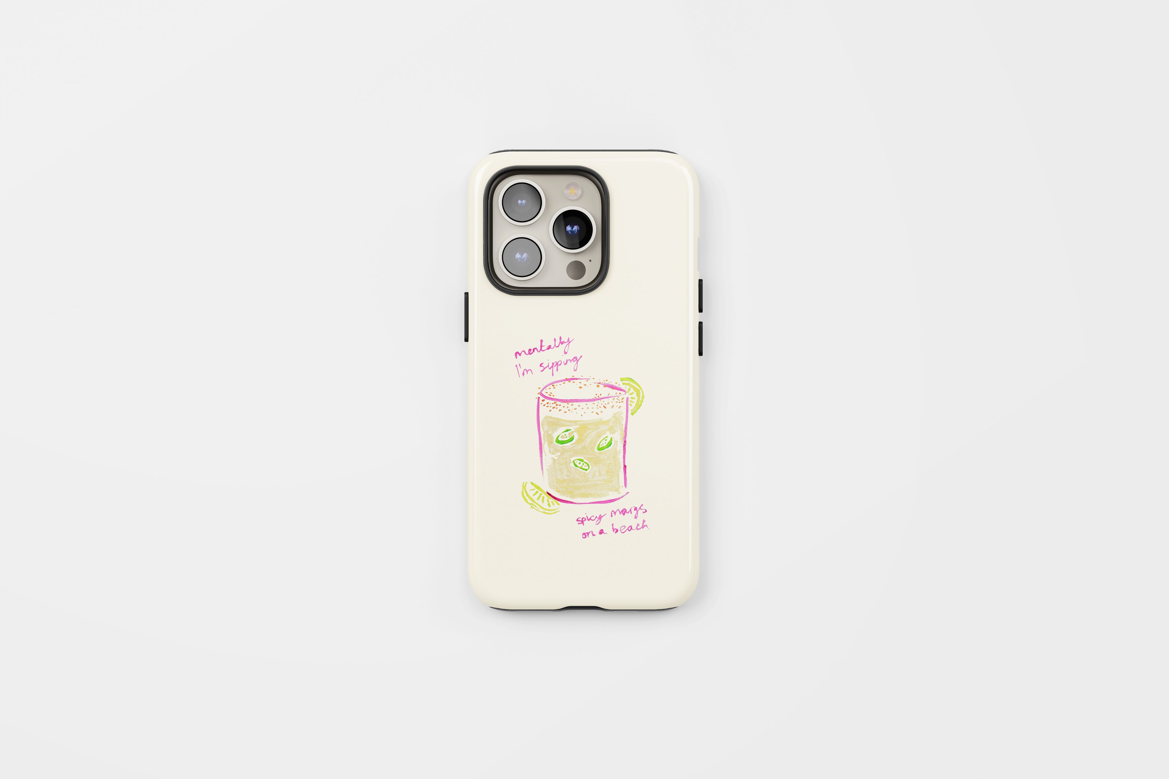 Sippin Spicy Margs Tough Phone Case