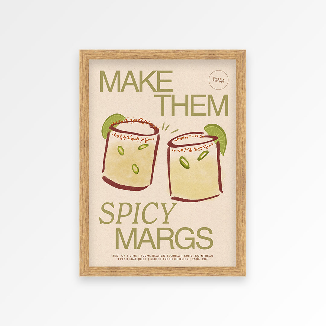 Spicy Marg Print