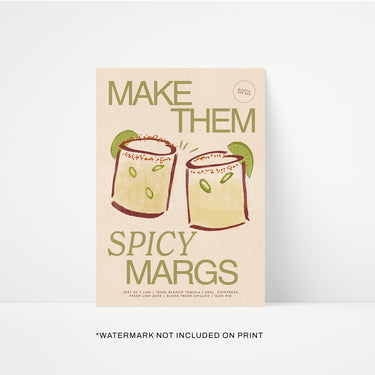 Spicy Marg Print