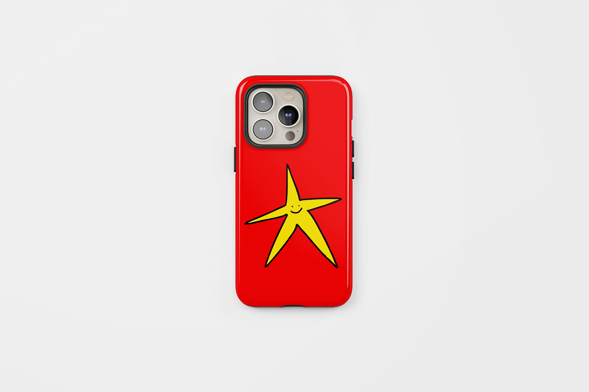 Star Tough Phone Case Red
