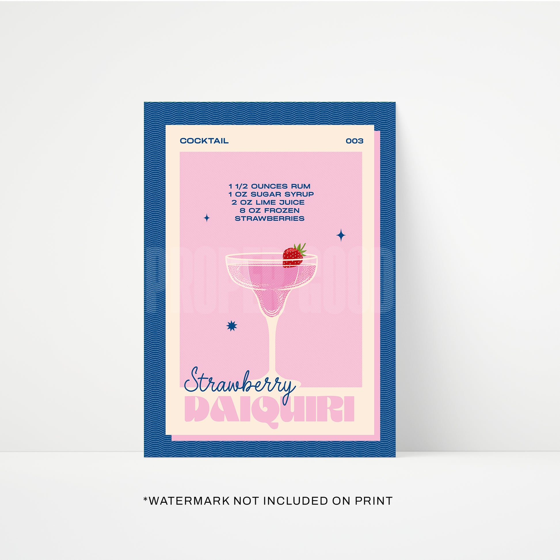Strawberry Daiquiri Print
