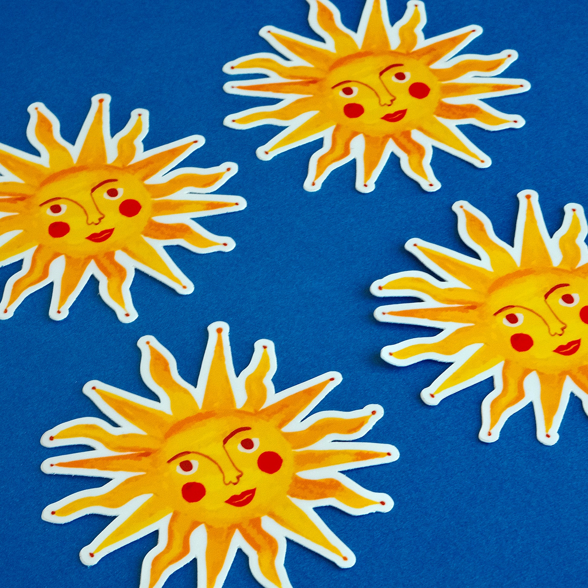 SUMMER SUN WATERPROOF VINYL STICKER