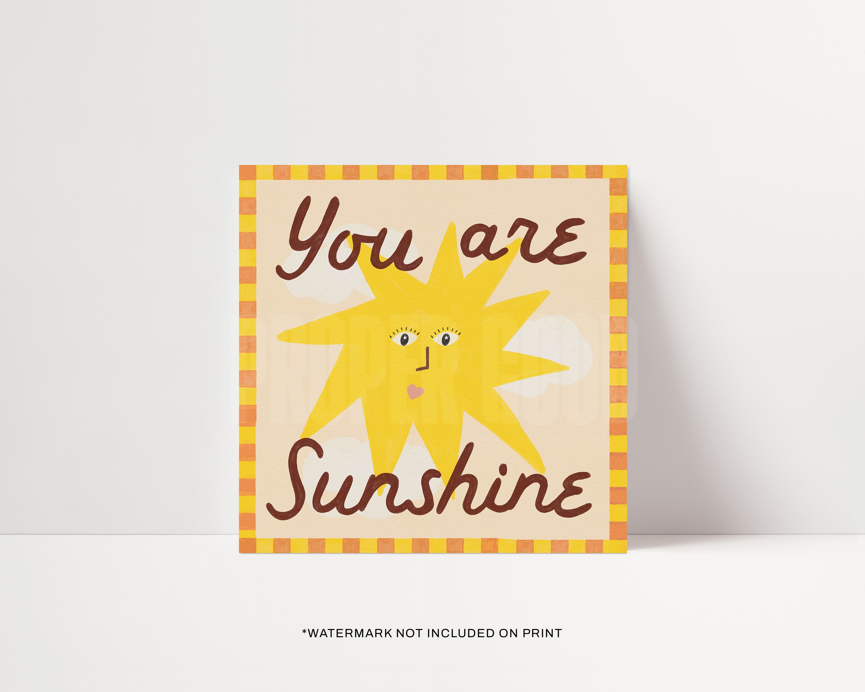 You Are Sunshine Kids Print