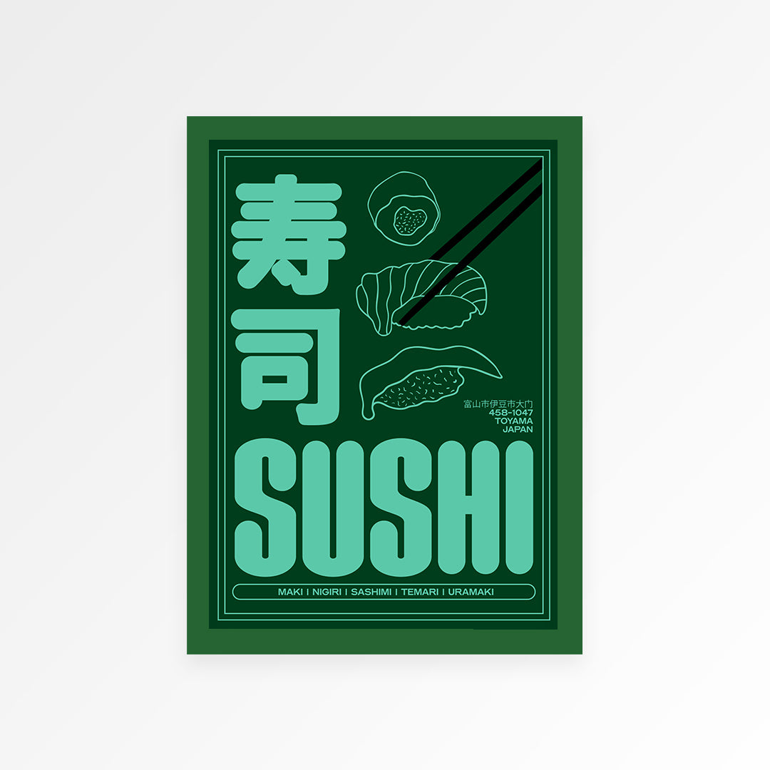 Sushi Print