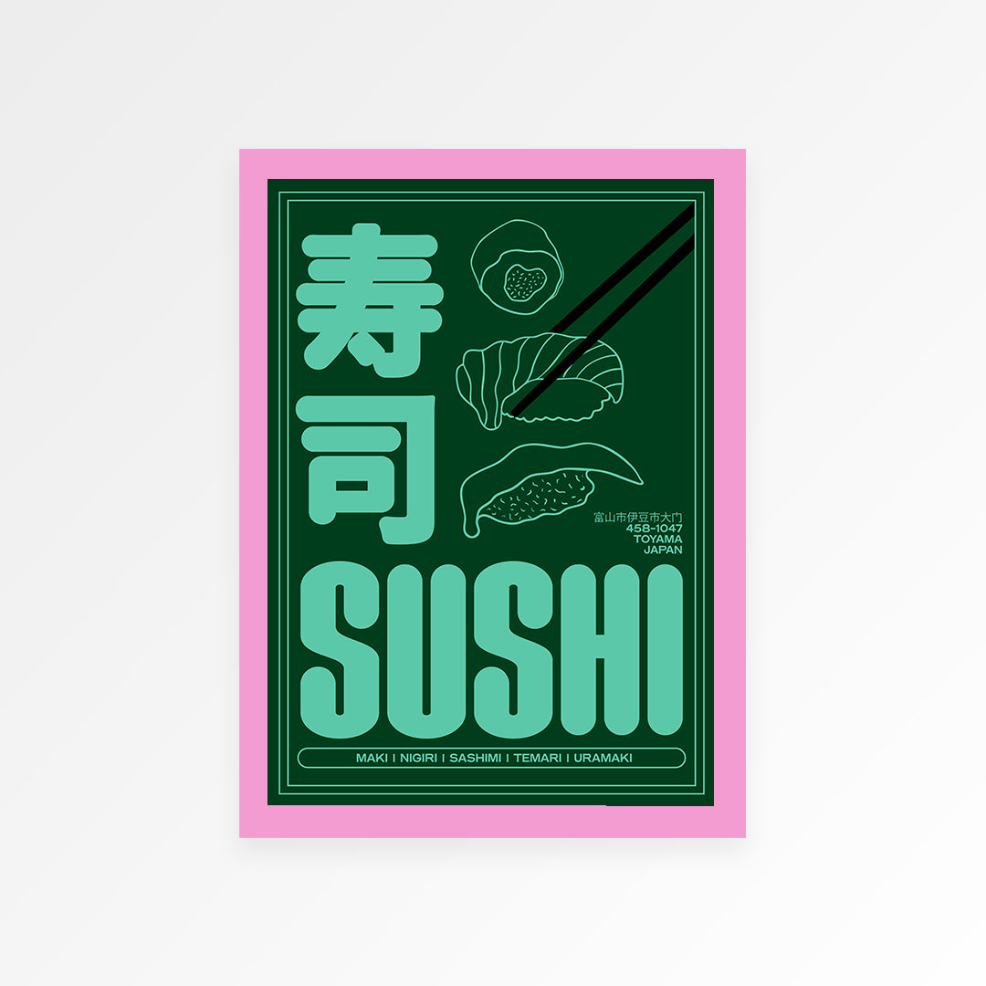 Sushi Print