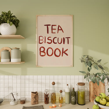 Tea Biscuit Book Print