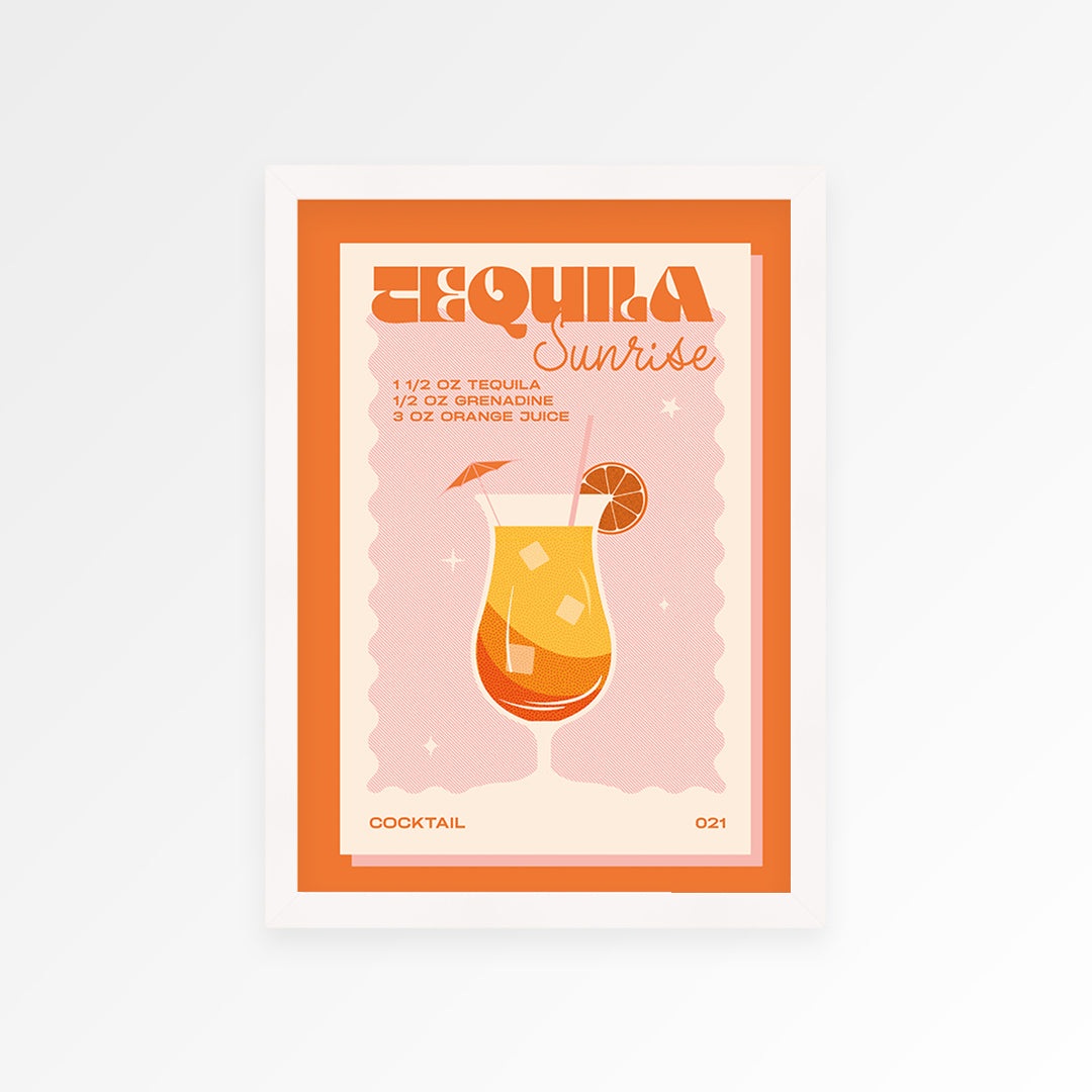 Tequila Sunrise Print