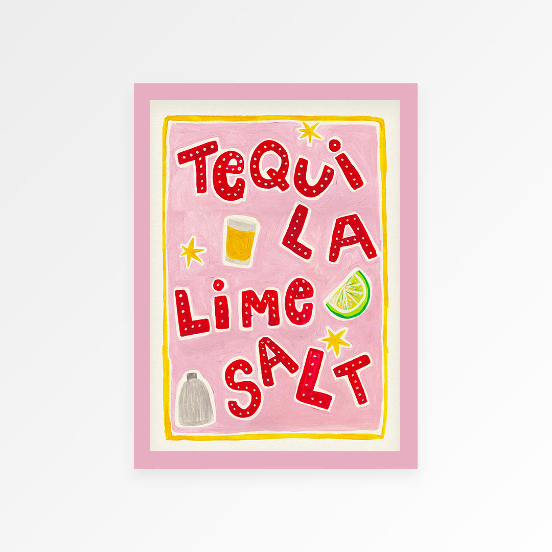 Tequila Lime Salt Print