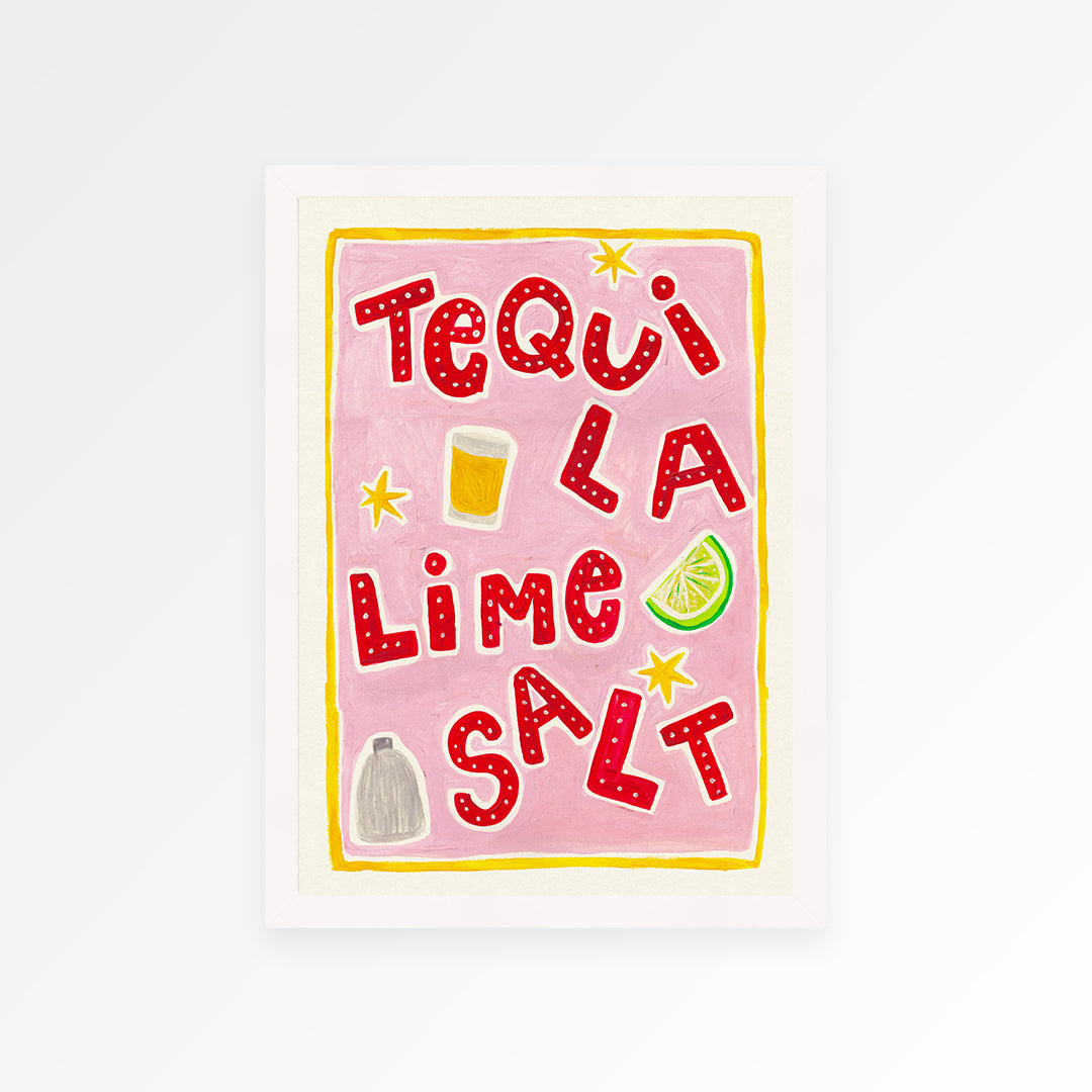 Tequila Lime Salt Print