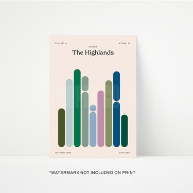 The Highlands Print