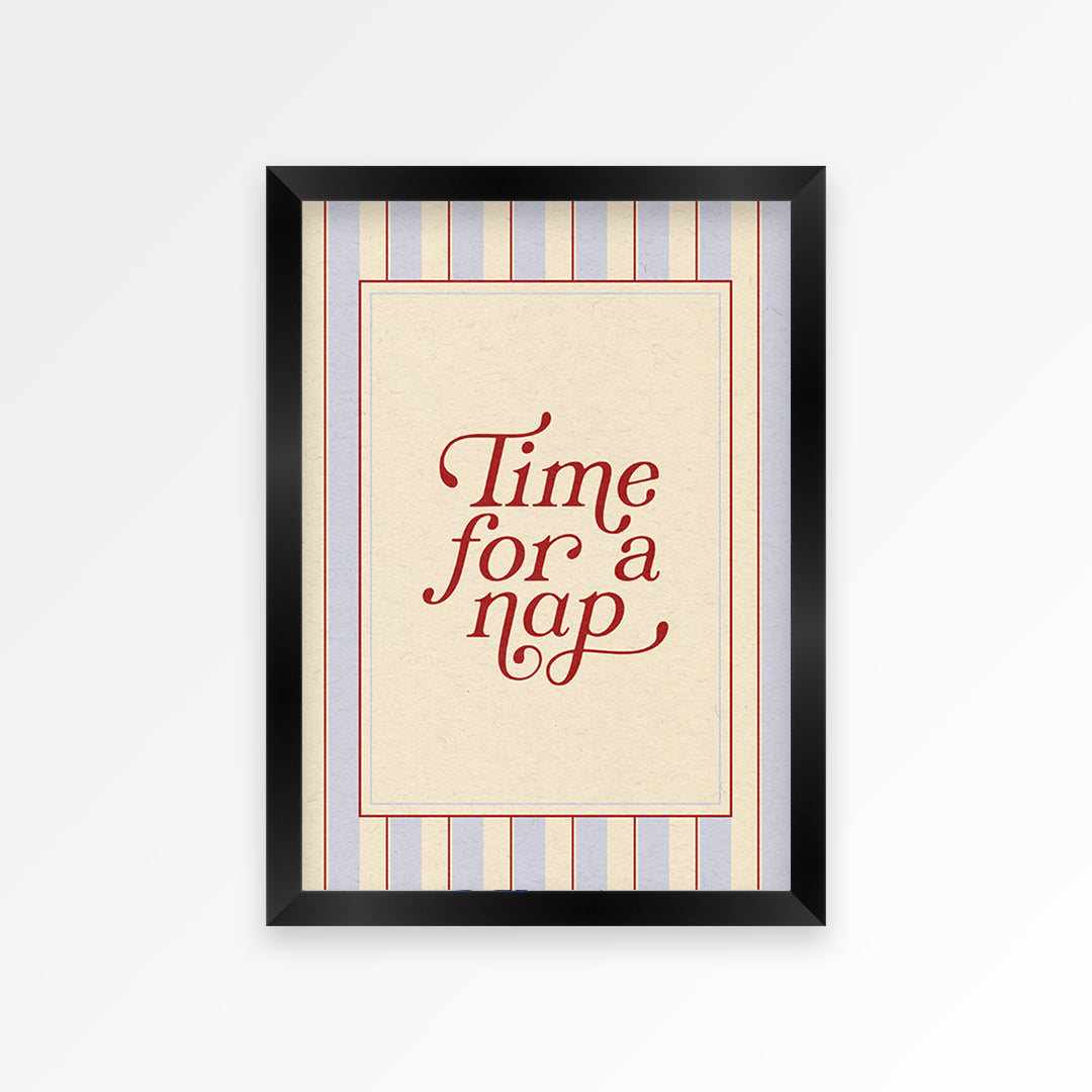 Time For A Nap Print