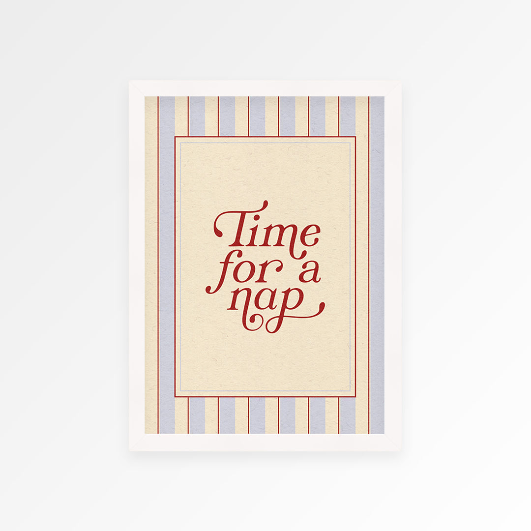 Time For A Nap Print