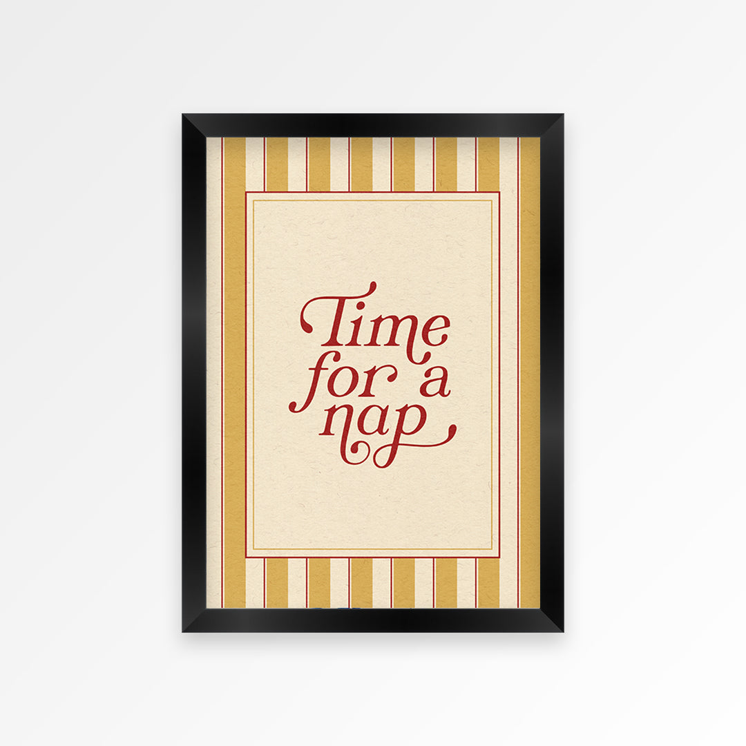 Time For A Nap Print