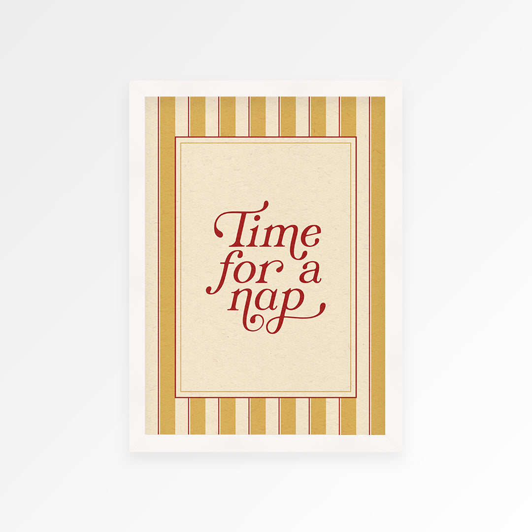 Time For A Nap Print
