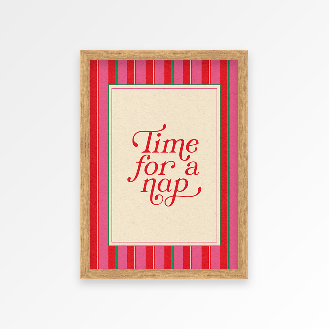 Time For A Nap Print
