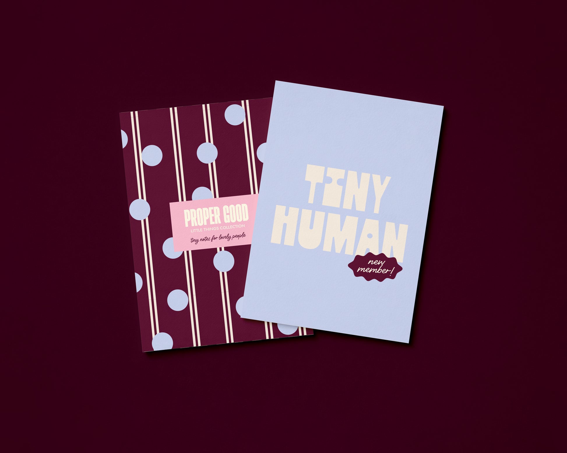 Mini New Baby Greetings Card