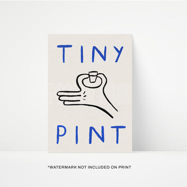 Tiny Pint Print