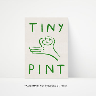 Tiny Pint Print