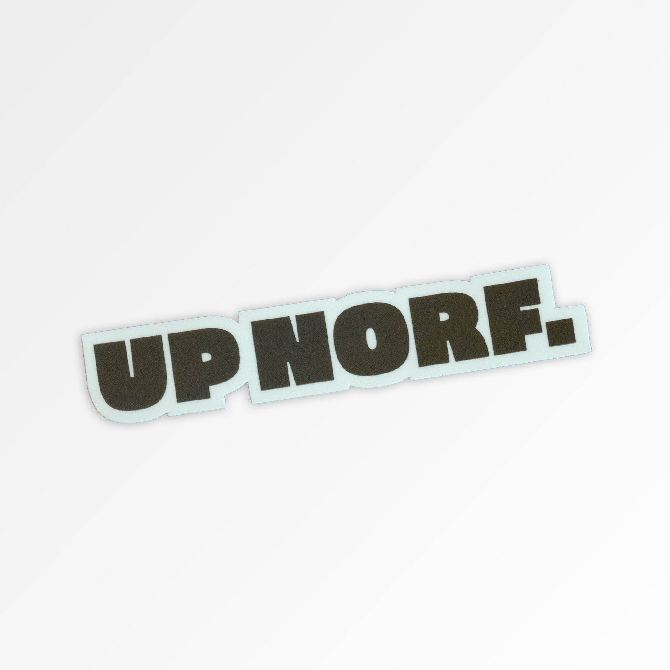 UP NORF WATERPROOF VINYL STICKER