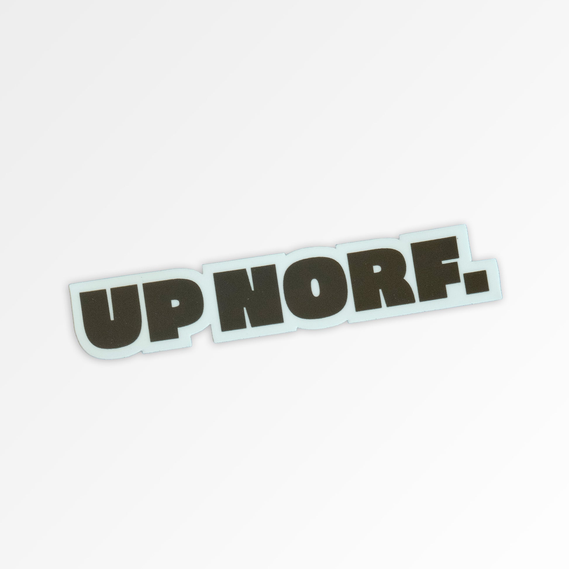 UP NORF WATERPROOF VINYL STICKER
