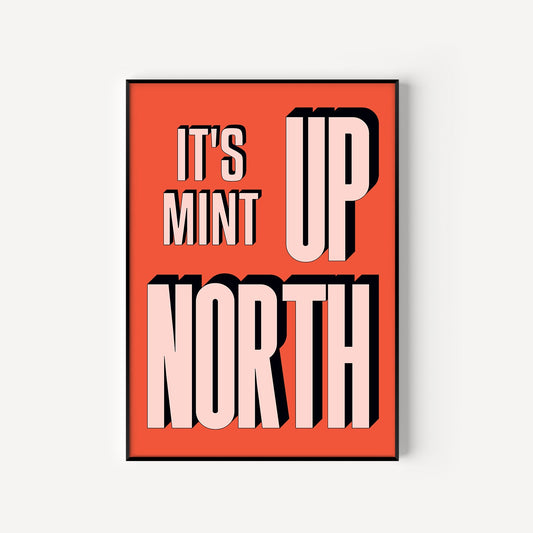 A4 SAMPLE | It's Mint Up North Print
