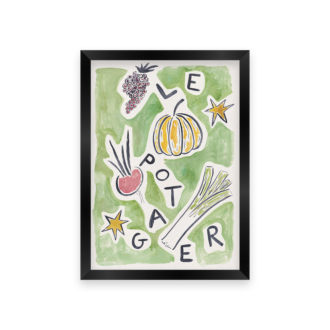 Vegetable Garden Art Print