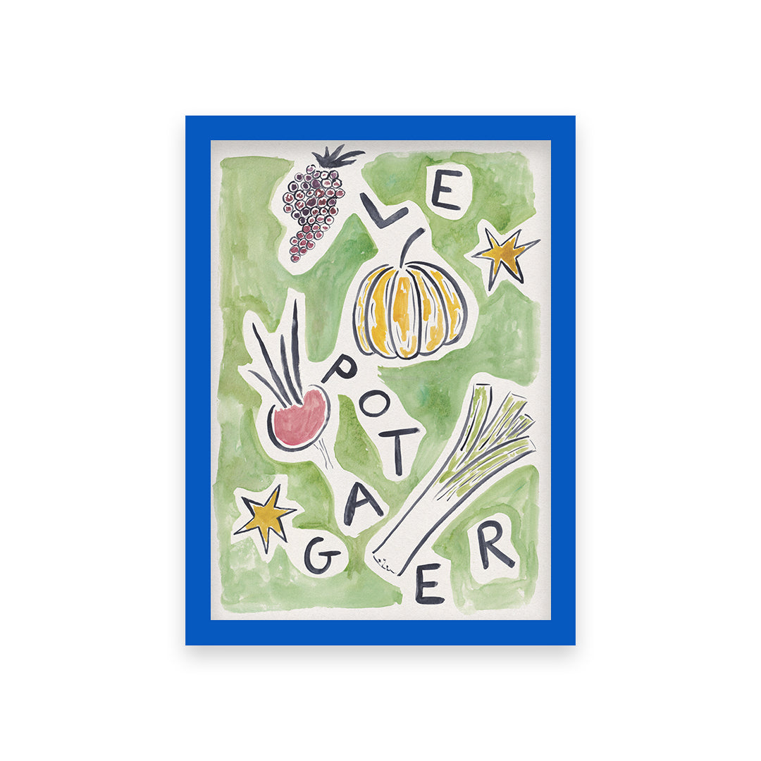 Vegetable Garden Art Print