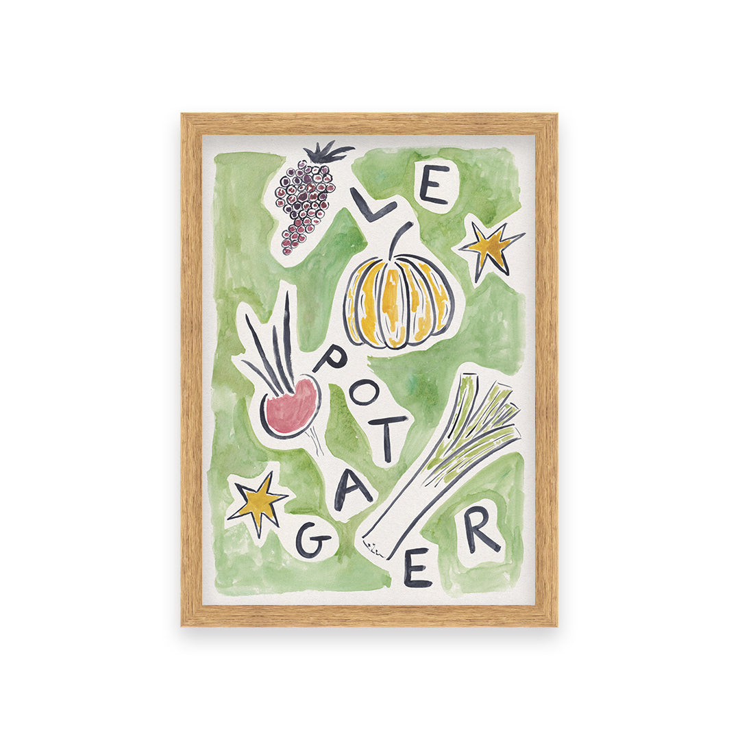 Vegetable Garden Art Print