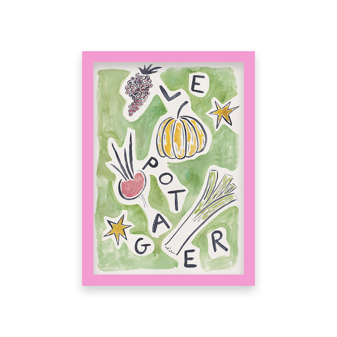 Vegetable Garden Art Print