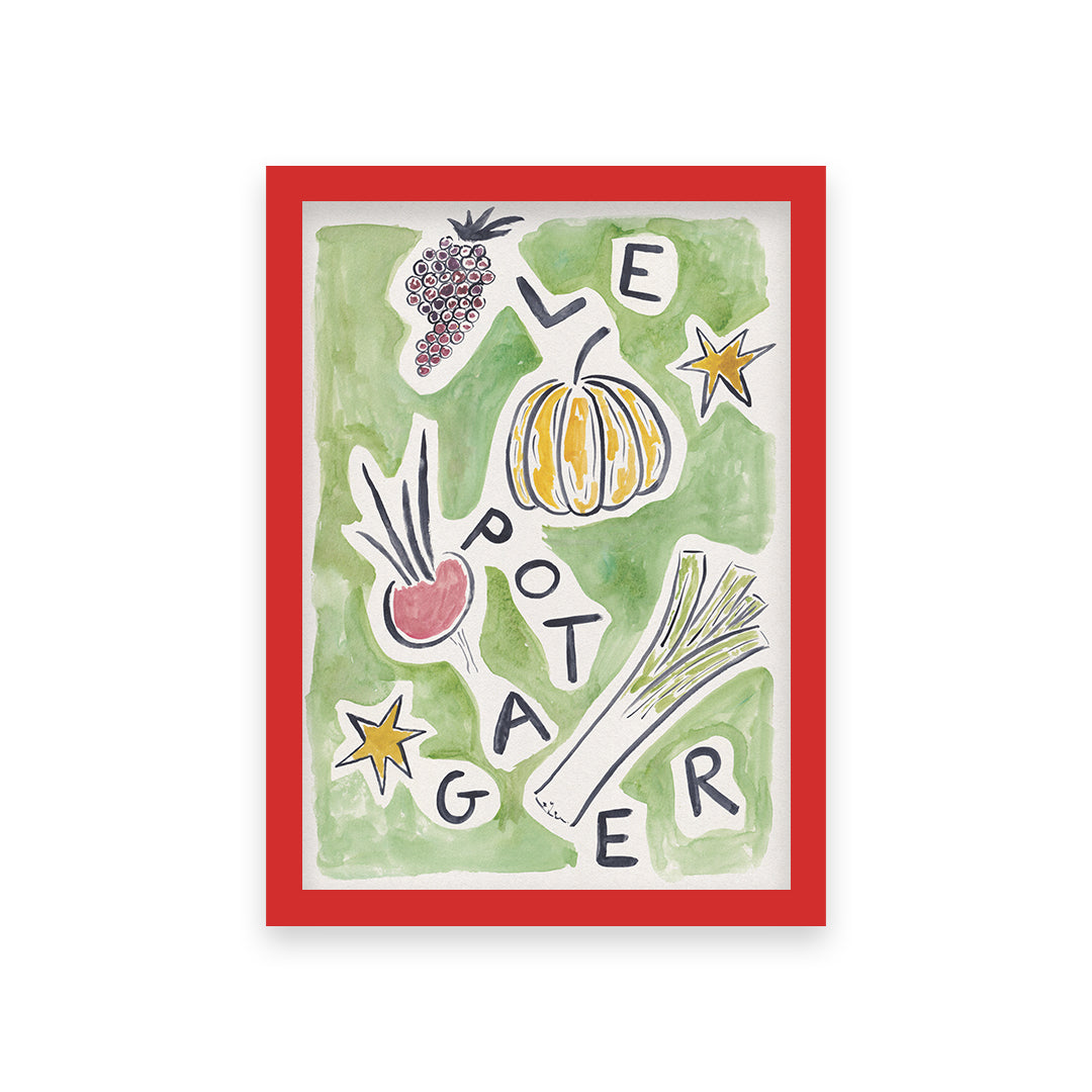 Vegetable Garden Art Print